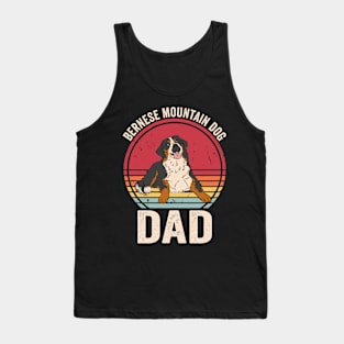 Bernese Mountain Dog Dad Tank Top